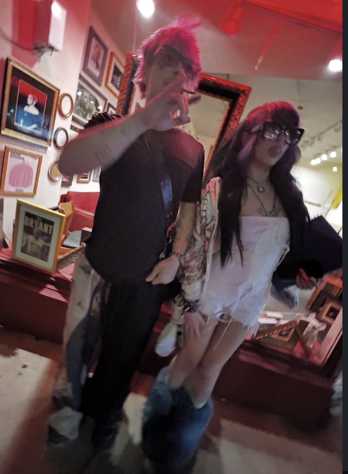 Ruben Cloud — red room